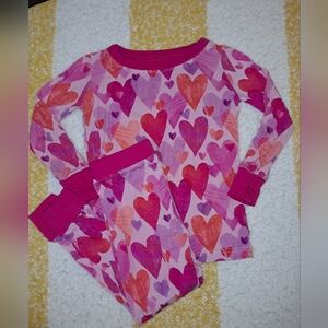 Little Sleepies brand Little girls size 18-24 months Bamboo pajama set